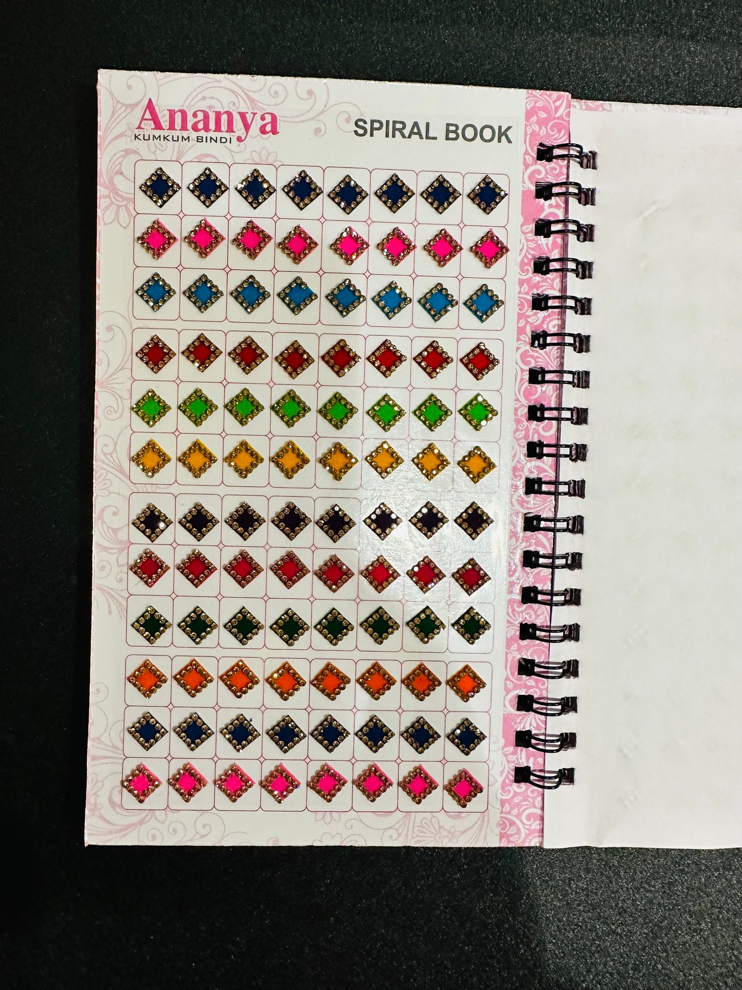 Ananya Kumkum Bindi Book (Designer) - 960 Bindis (Mix)