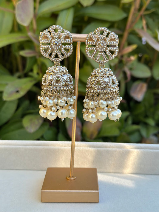 Niza Jhumki Earrings