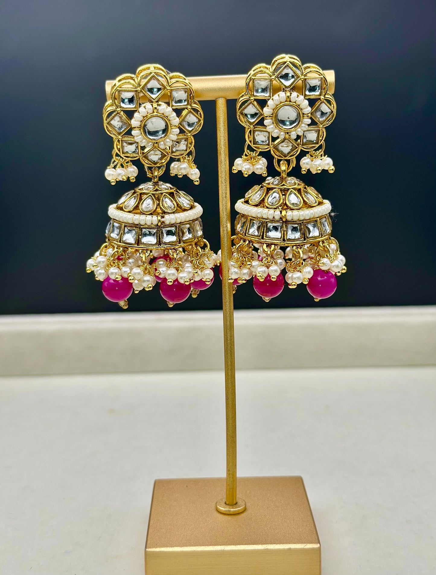 Mandira Necklace Set (Includes Earrings & Tikka)