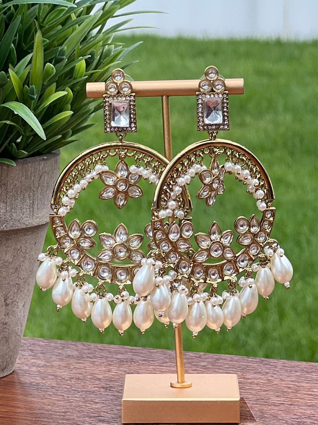 Bhavna Kundan Earrings