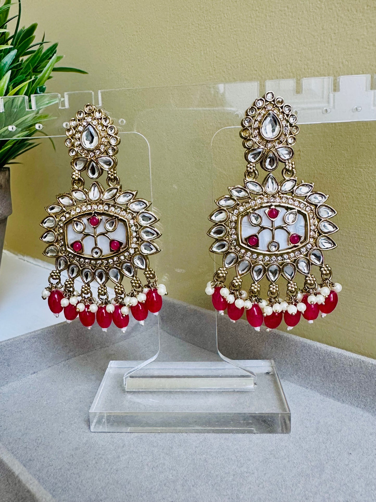 Maya Kundan Earrings