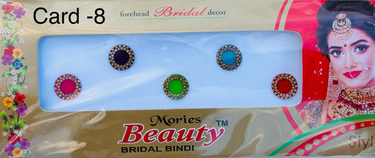 Mories Beauty Bindi Card