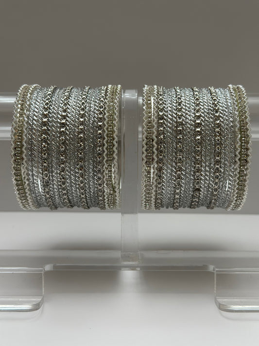 Heer Silver Bangle Set (Chudiyaan)