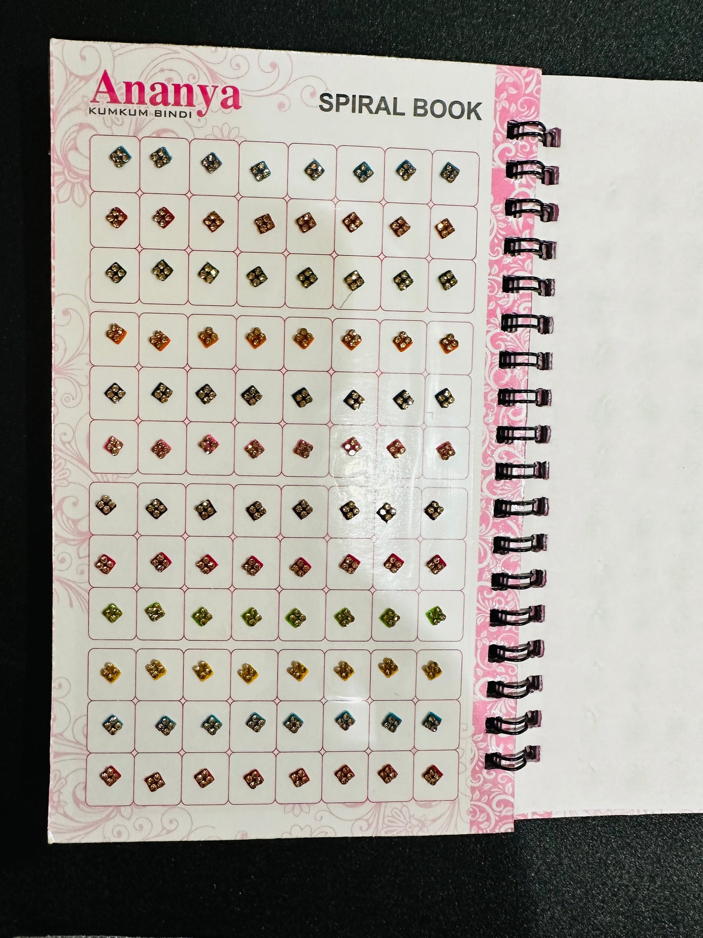 Ananya Kumkum Bindi Book (Designer) - 960 Bindis (Mix)