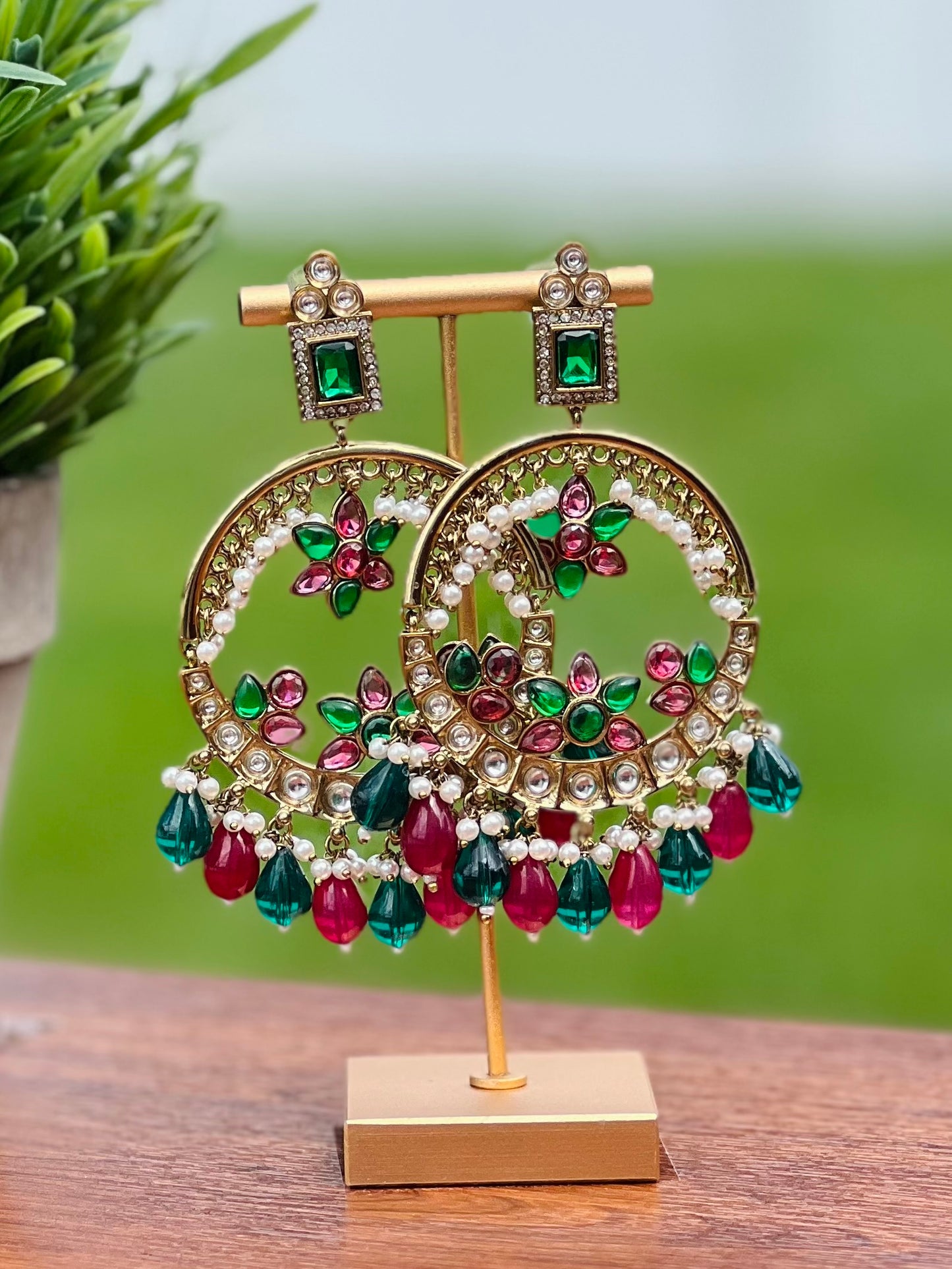 Bhavna Kundan Earrings