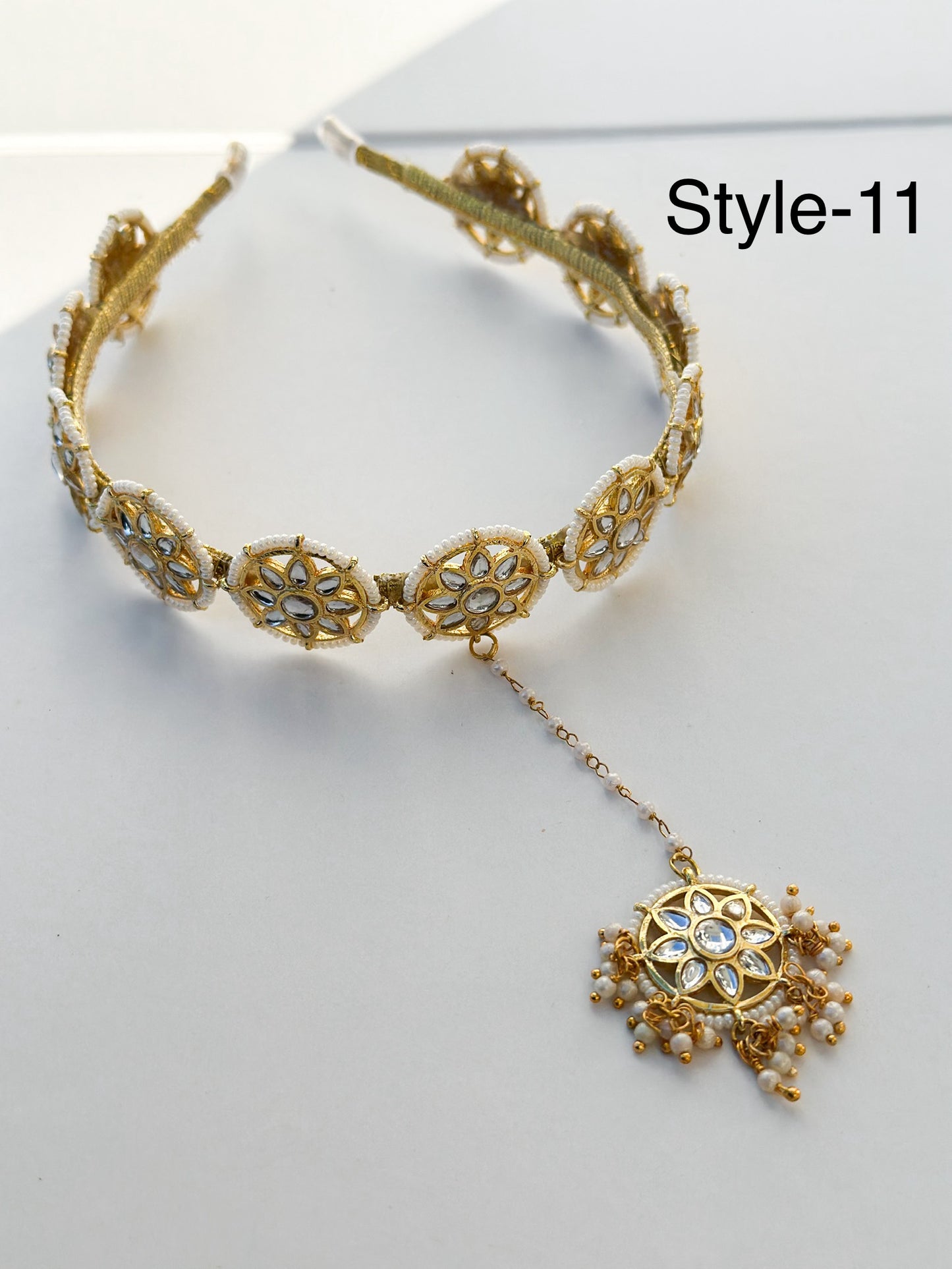 Kashvi Kundan Tikka Headband / Hairband