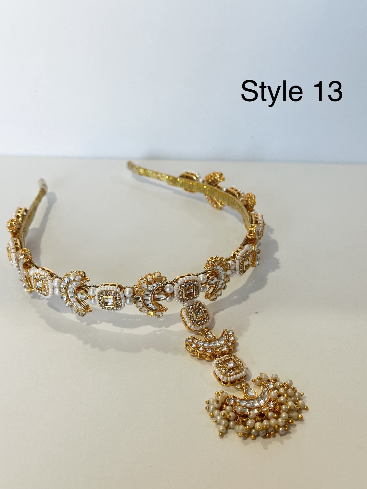 Kashvi Kundan Tikka Headband / Hairband