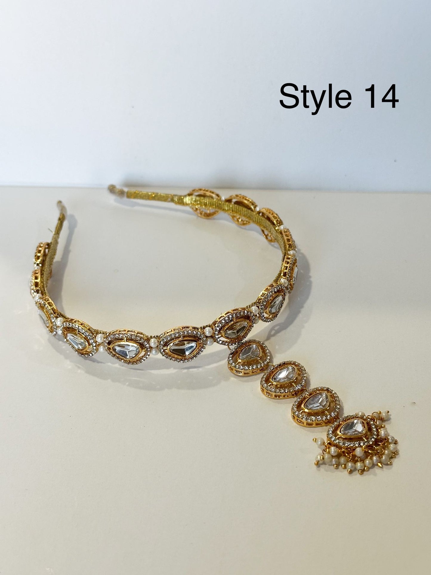 Kashvi Kundan Tikka Headband / Hairband