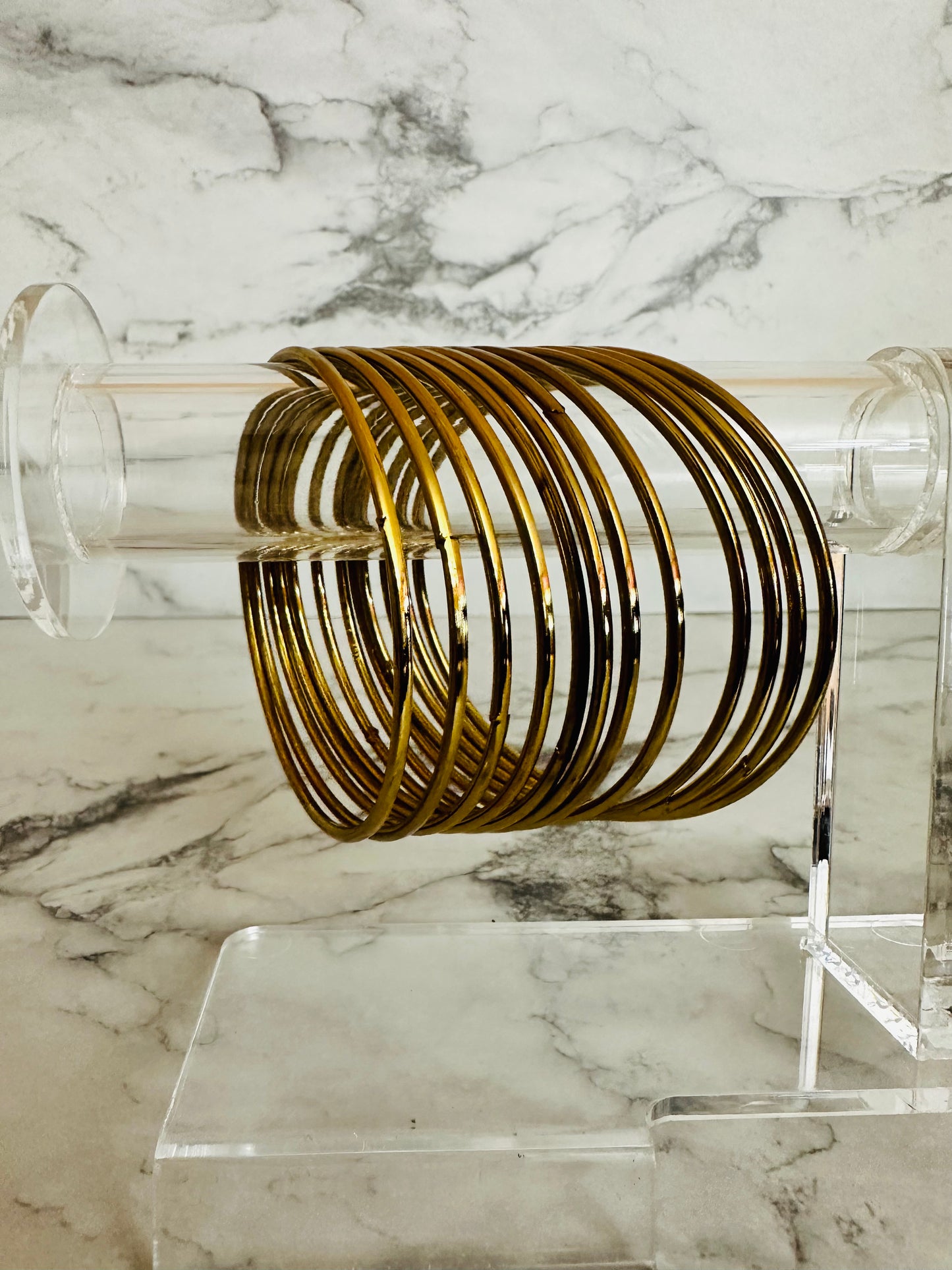 Asha Metal Bangles - 12 Pieces