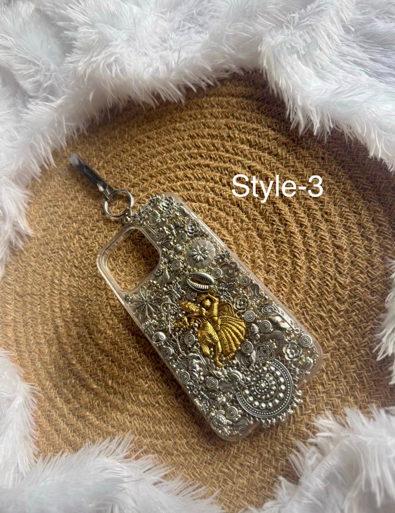 Aisha Phone Case Compatible with Apple iPhone (with optional clip)