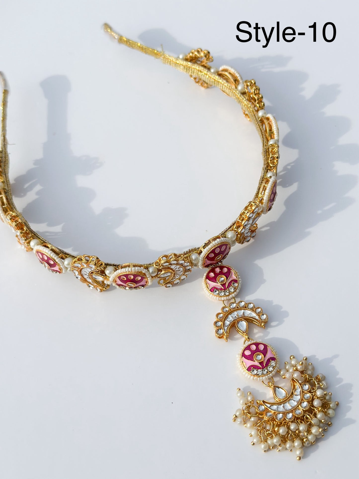 Kashvi Kundan Tikka Headband / Hairband