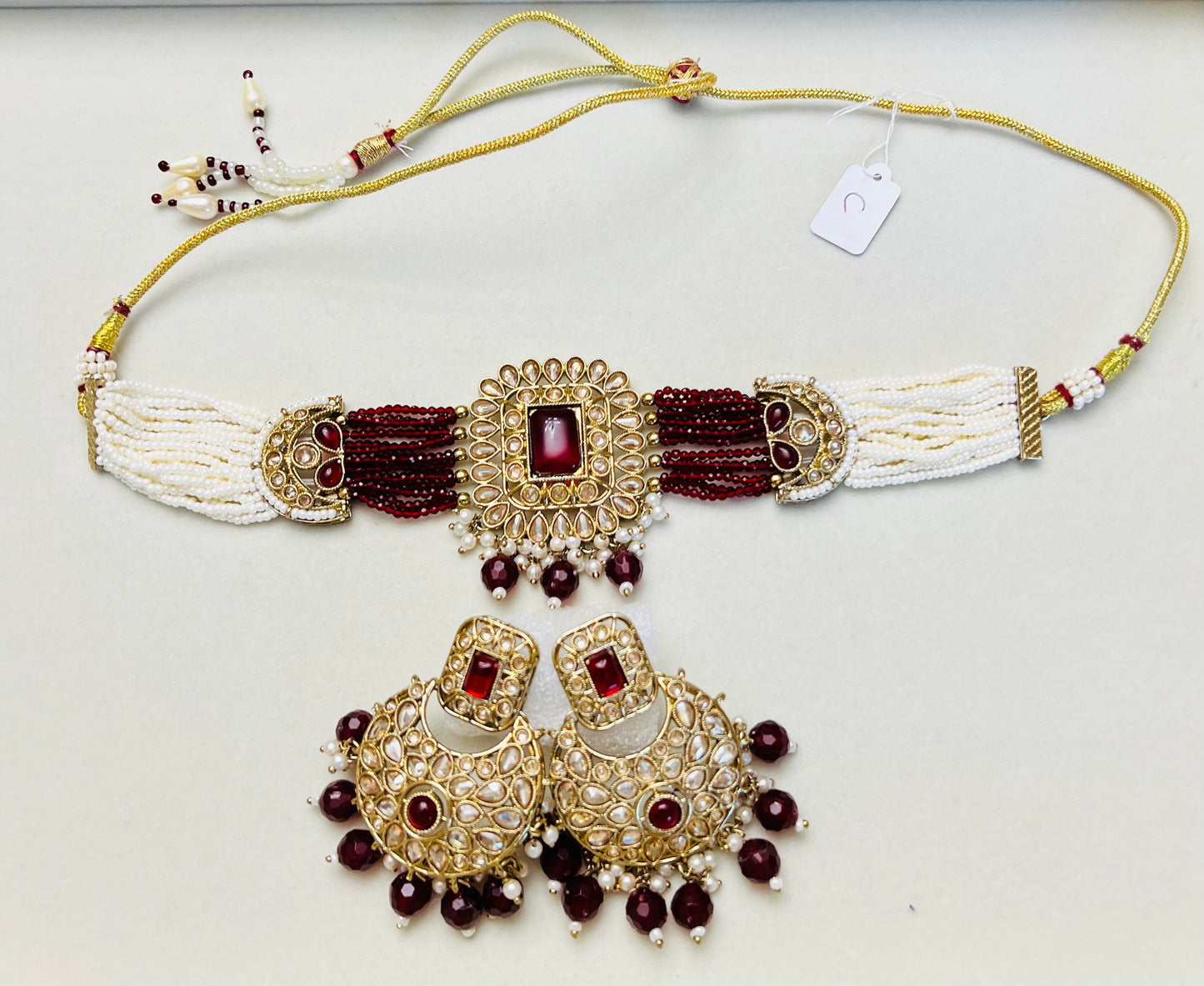 Garima Choker Set (Includes Earrings)
