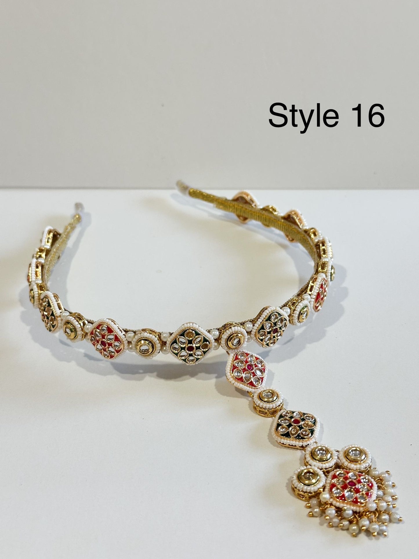 Kashvi Kundan Tikka Headband / Hairband