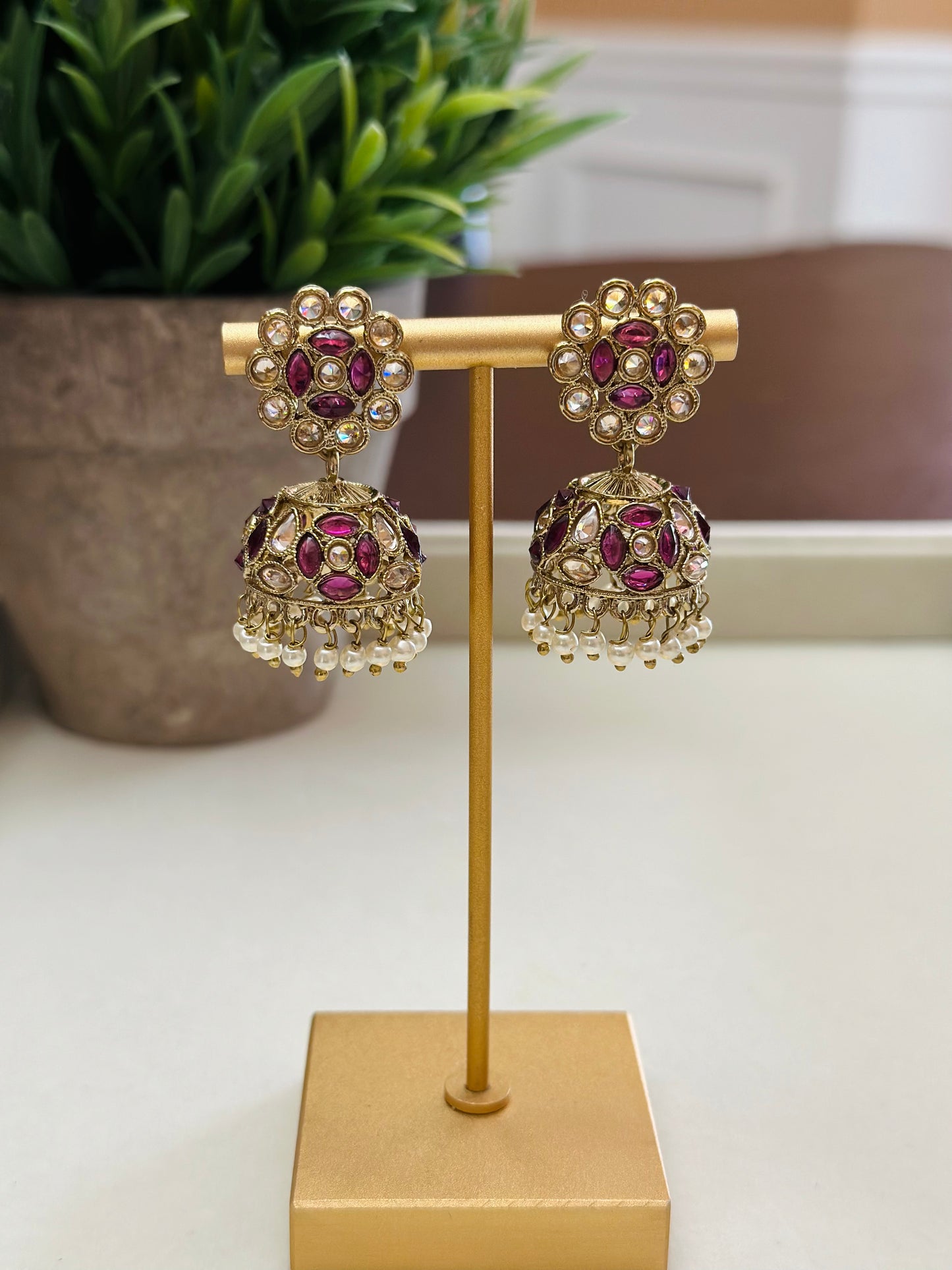 Nisha Jhumki Earrings