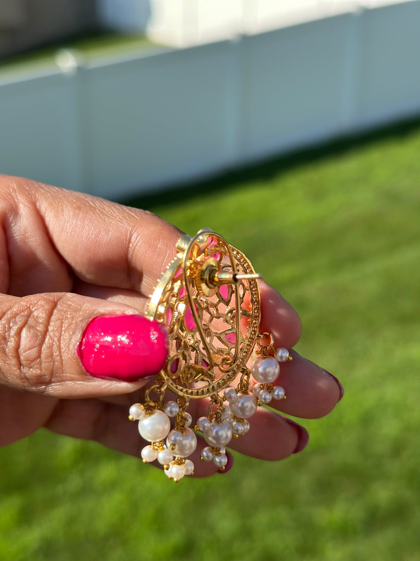 Anvi Earrings and Tikka Set