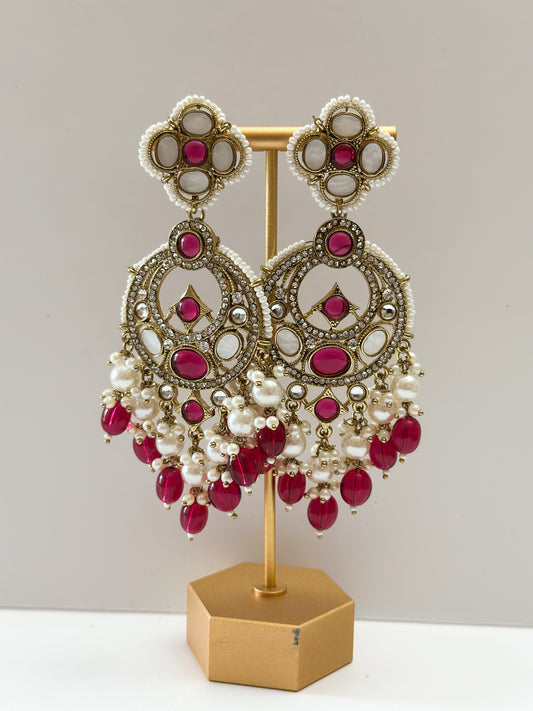 Sasha Kundan Earrings