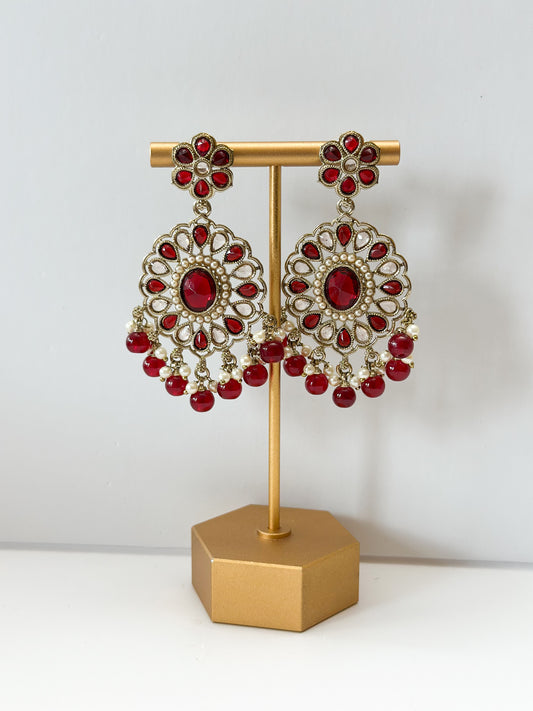Zeenat Polki Earrings