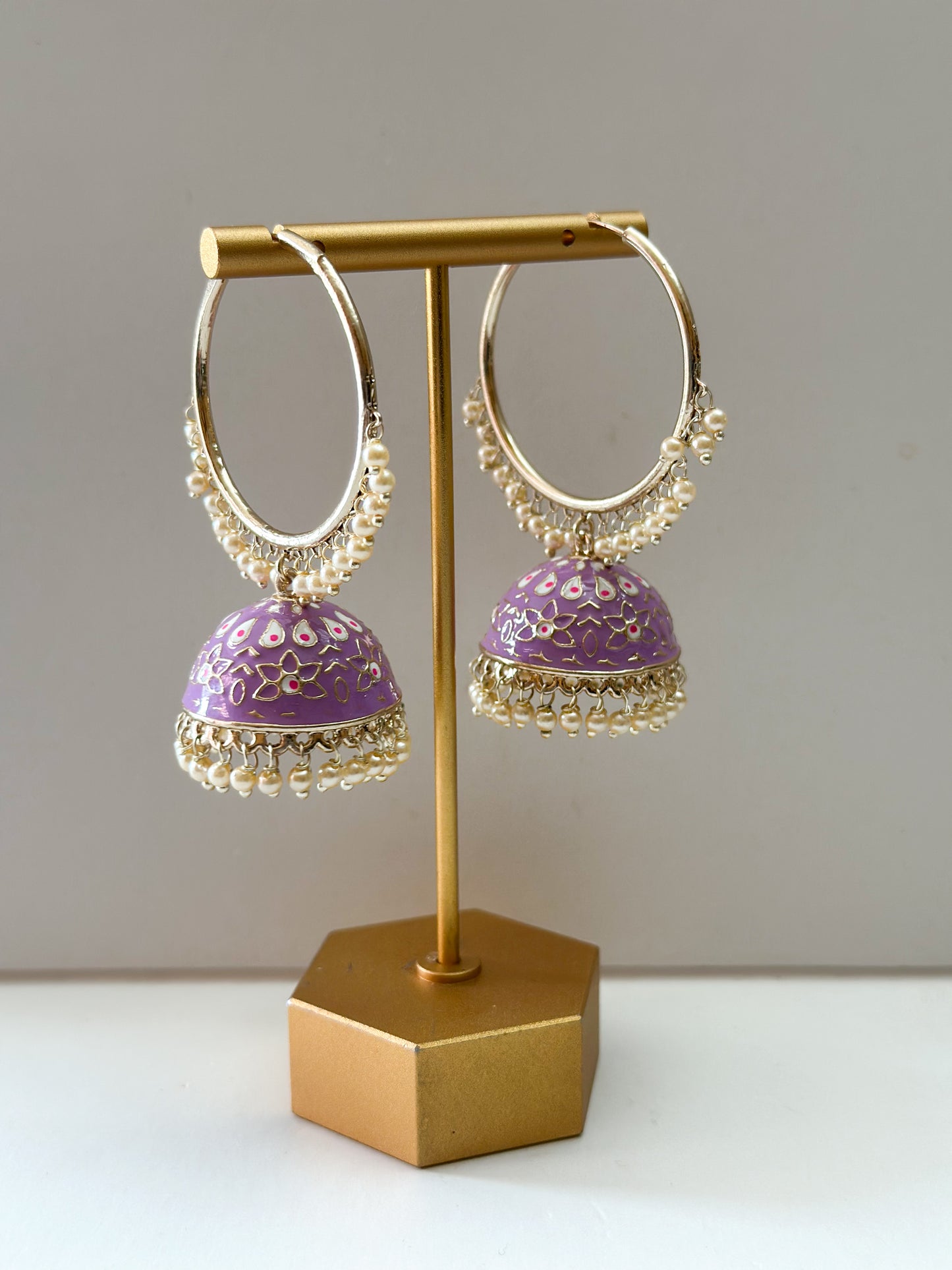 Avi Meenakari Bali Earrings