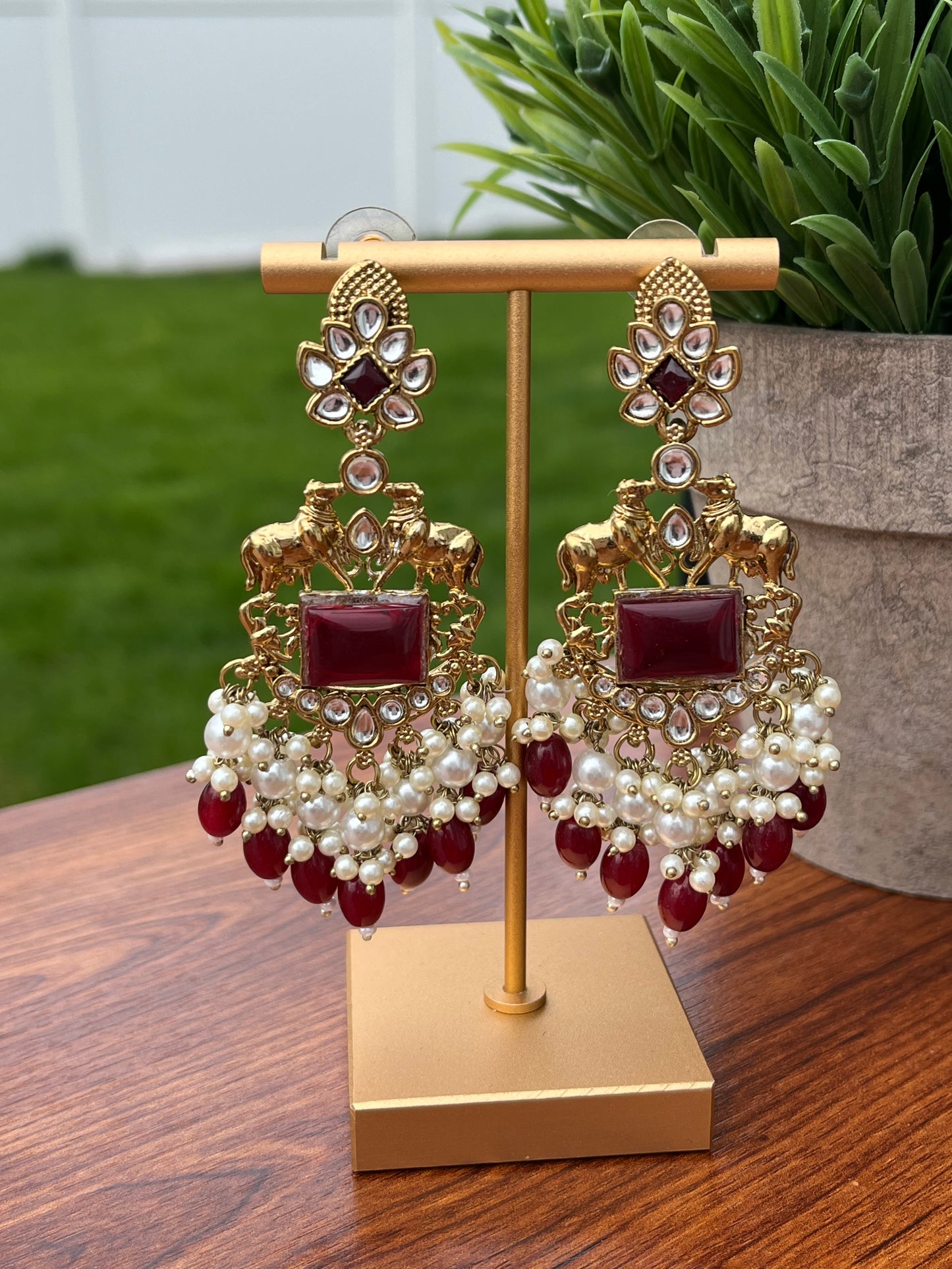 Kaavya Kundan Earrings