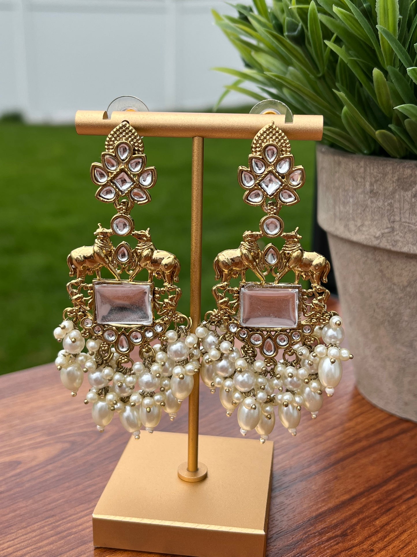 Kaavya Kundan Earrings