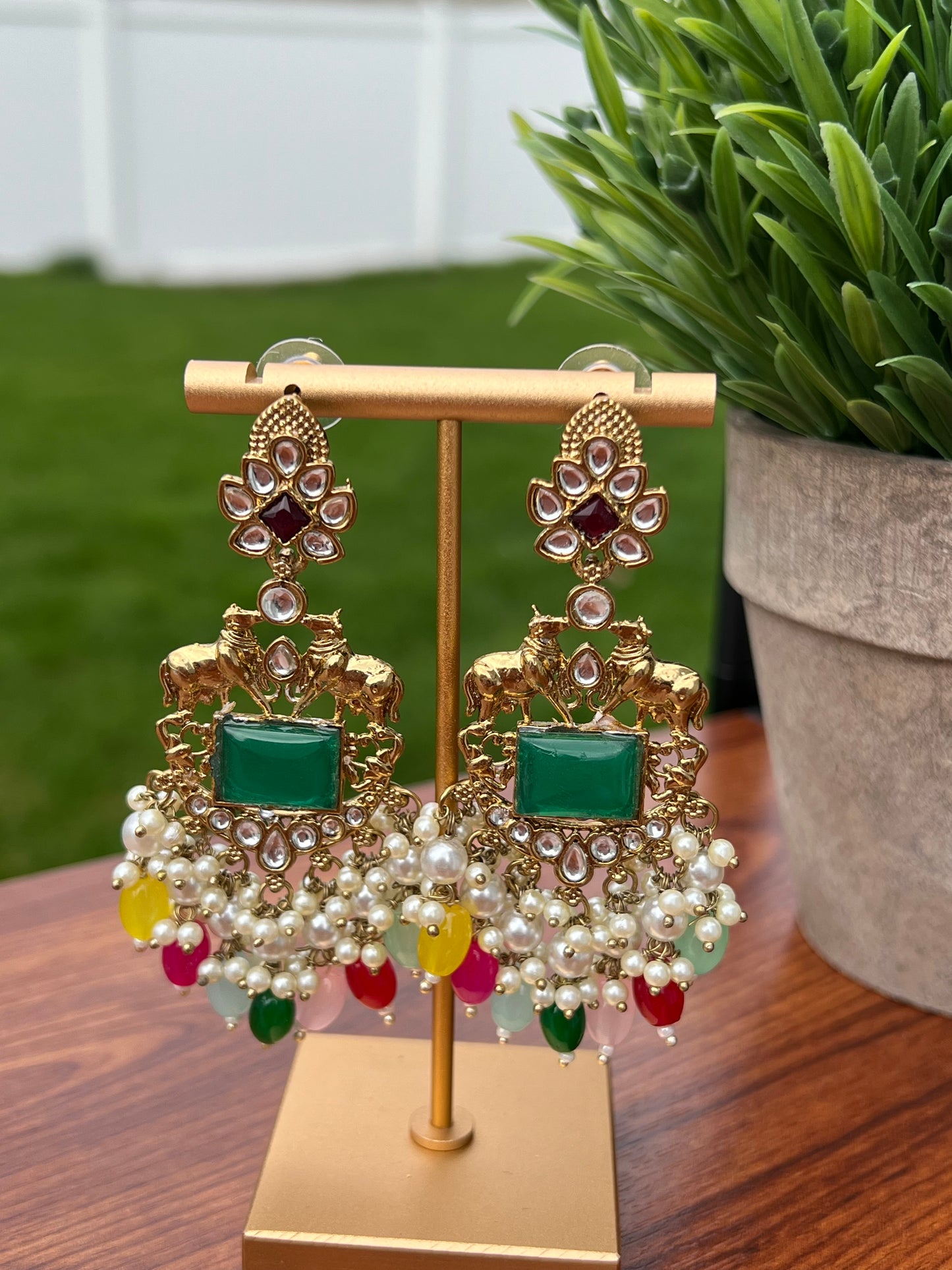 Kaavya Kundan Earrings