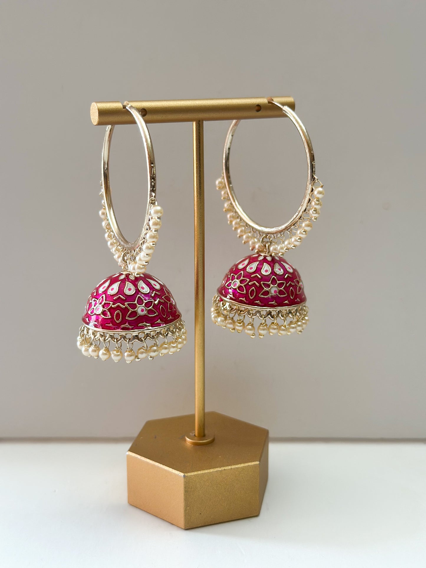 Avi Meenakari Bali Earrings
