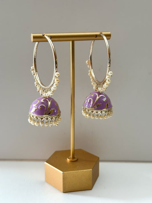 Saira Meenakari Bali Earrings