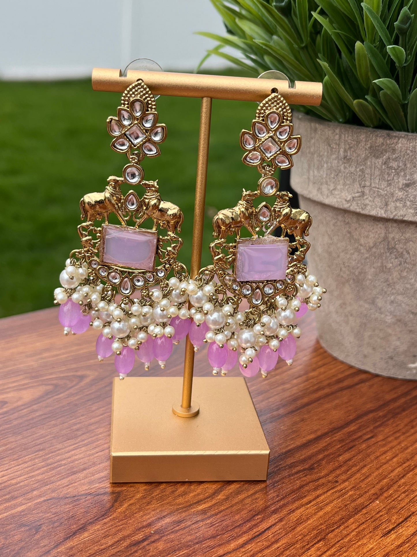 Kaavya Kundan Earrings
