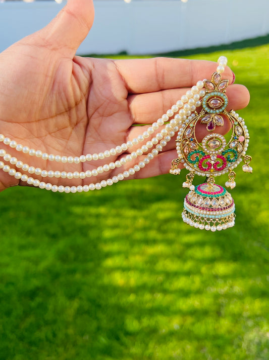 Tanya Earrings and Tikka Set