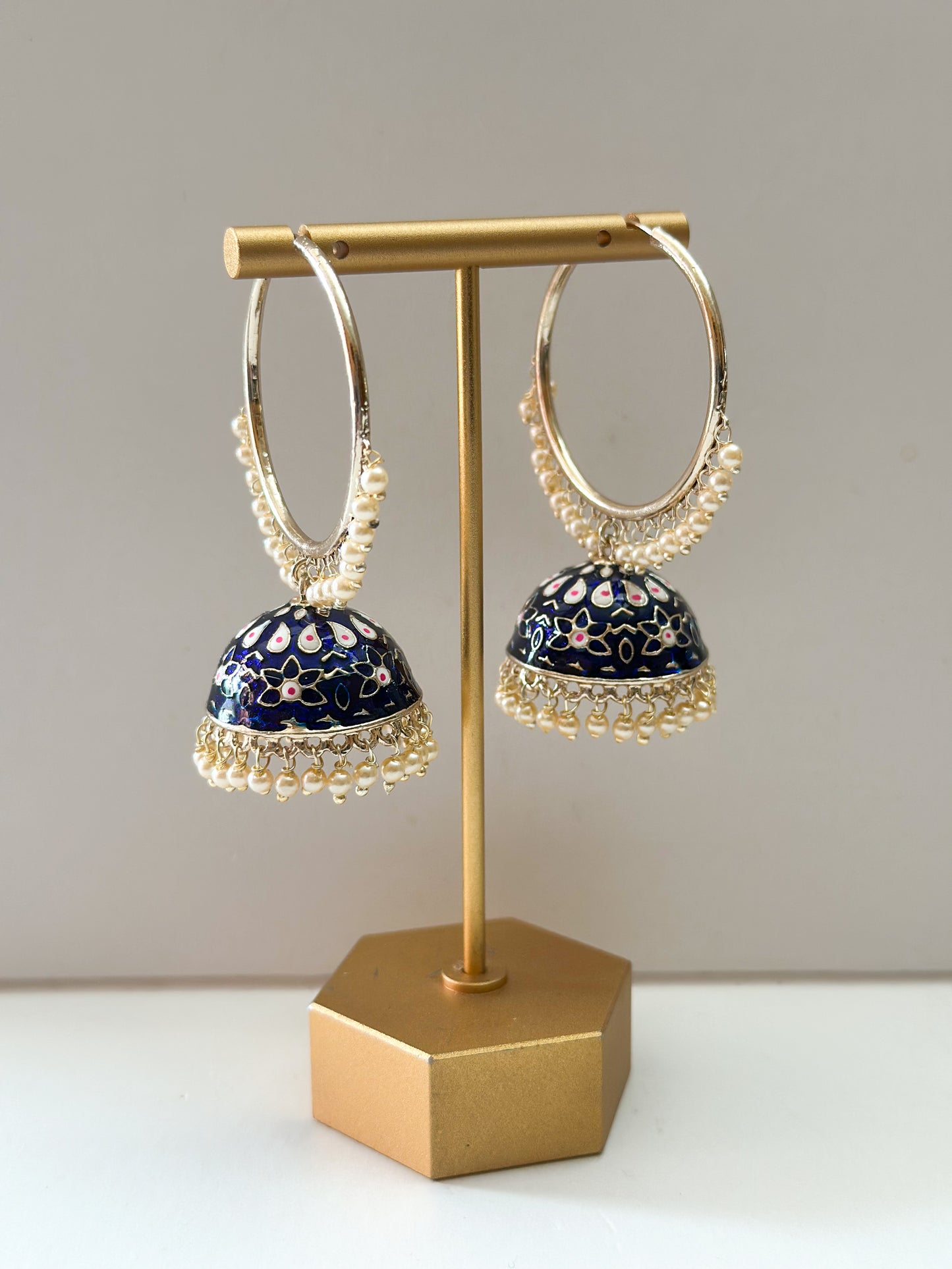 Avi Meenakari Bali Earrings