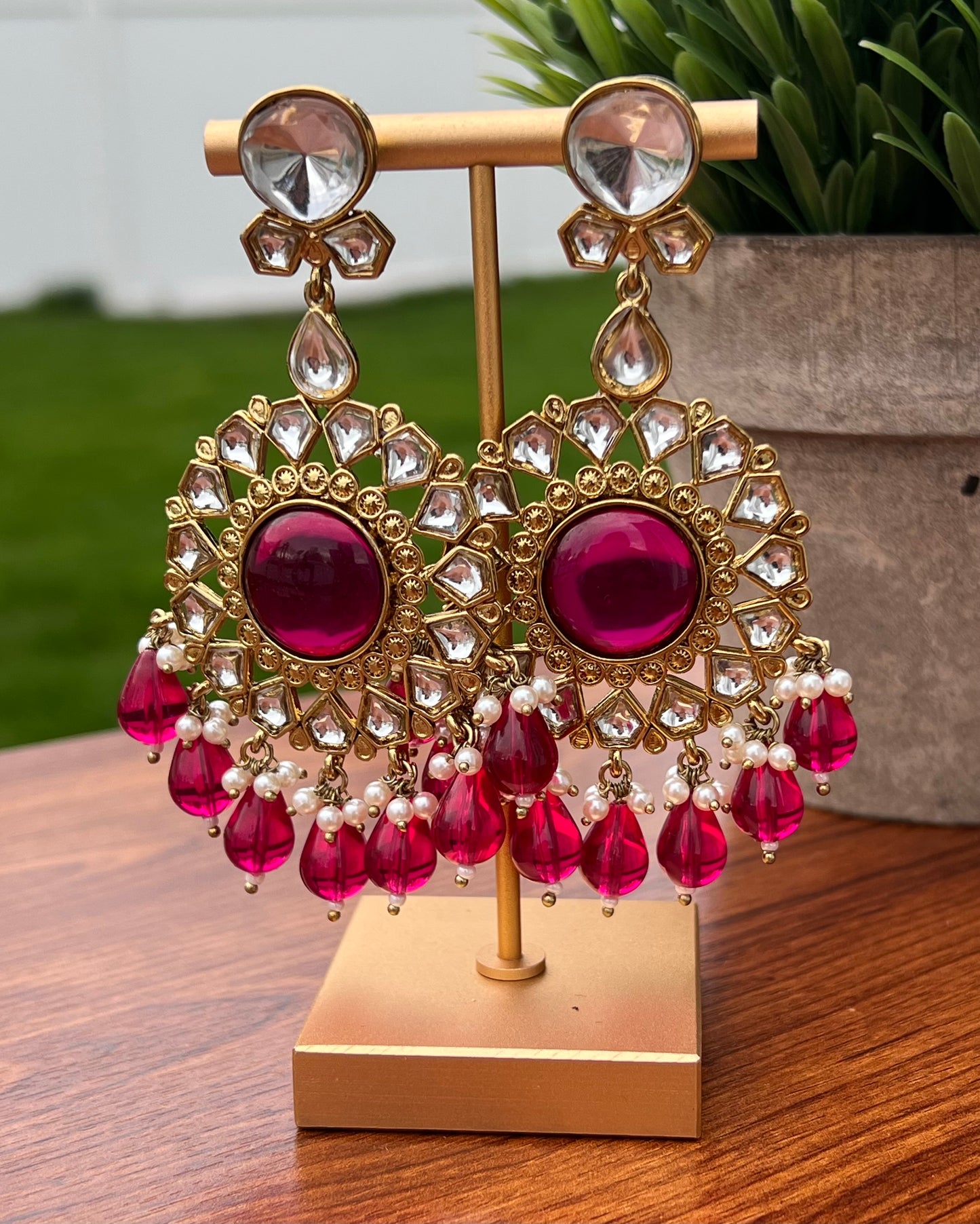 Naavya Kundan Earrings