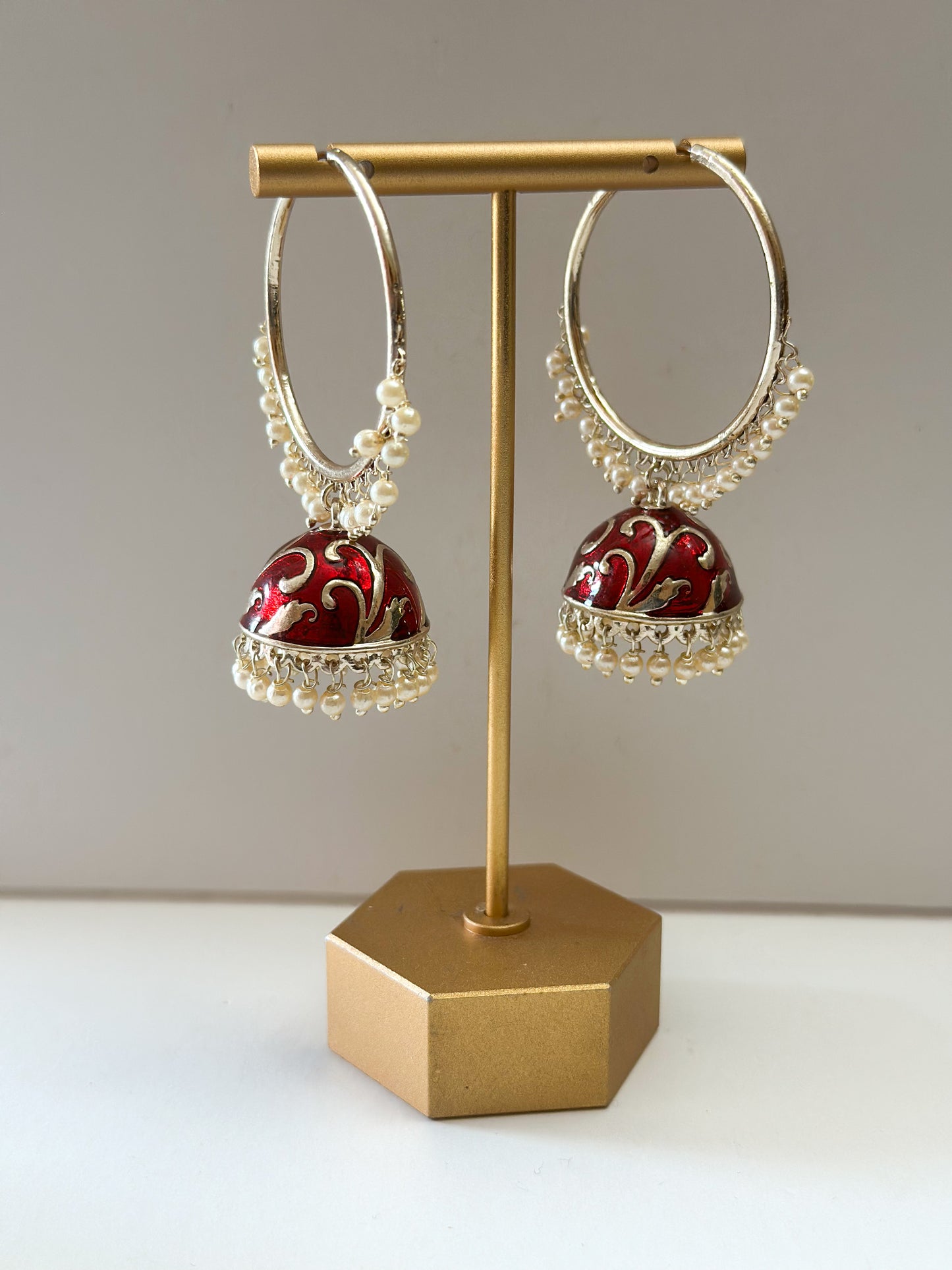 Saira Meenakari Bali Earrings