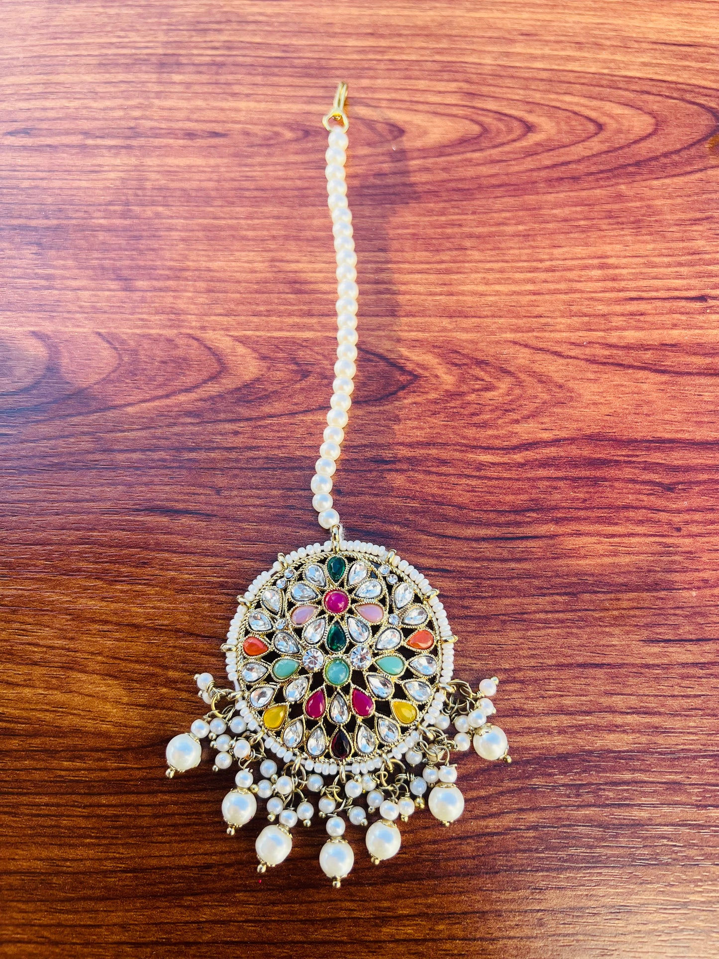 Zoya Necklace Set (Includes Earrings & Tikka)