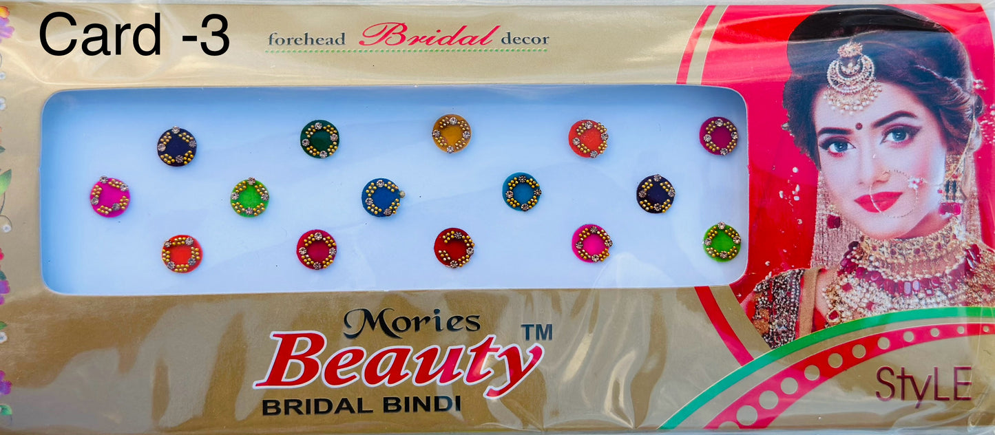Mories Beauty Bindi Card