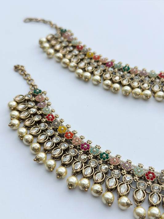 Bhumi Multicolor Payal/Anklet