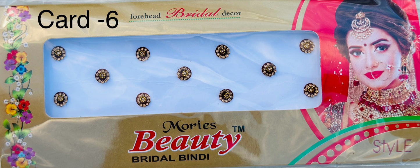 Mories Beauty Bindi Card