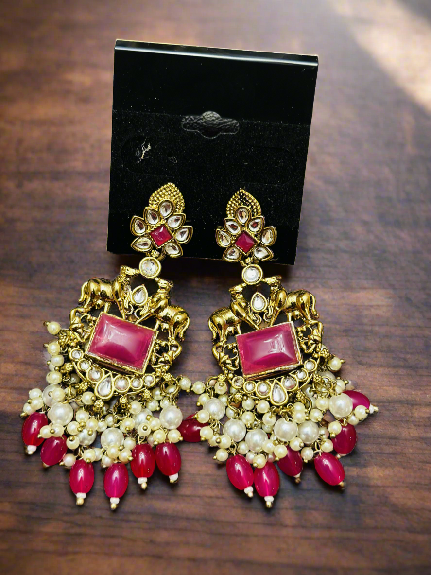 Kaavya Kundan Earrings