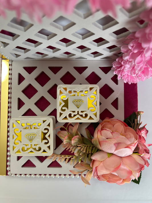 Shagun Wedding or Engagement Ring Tray