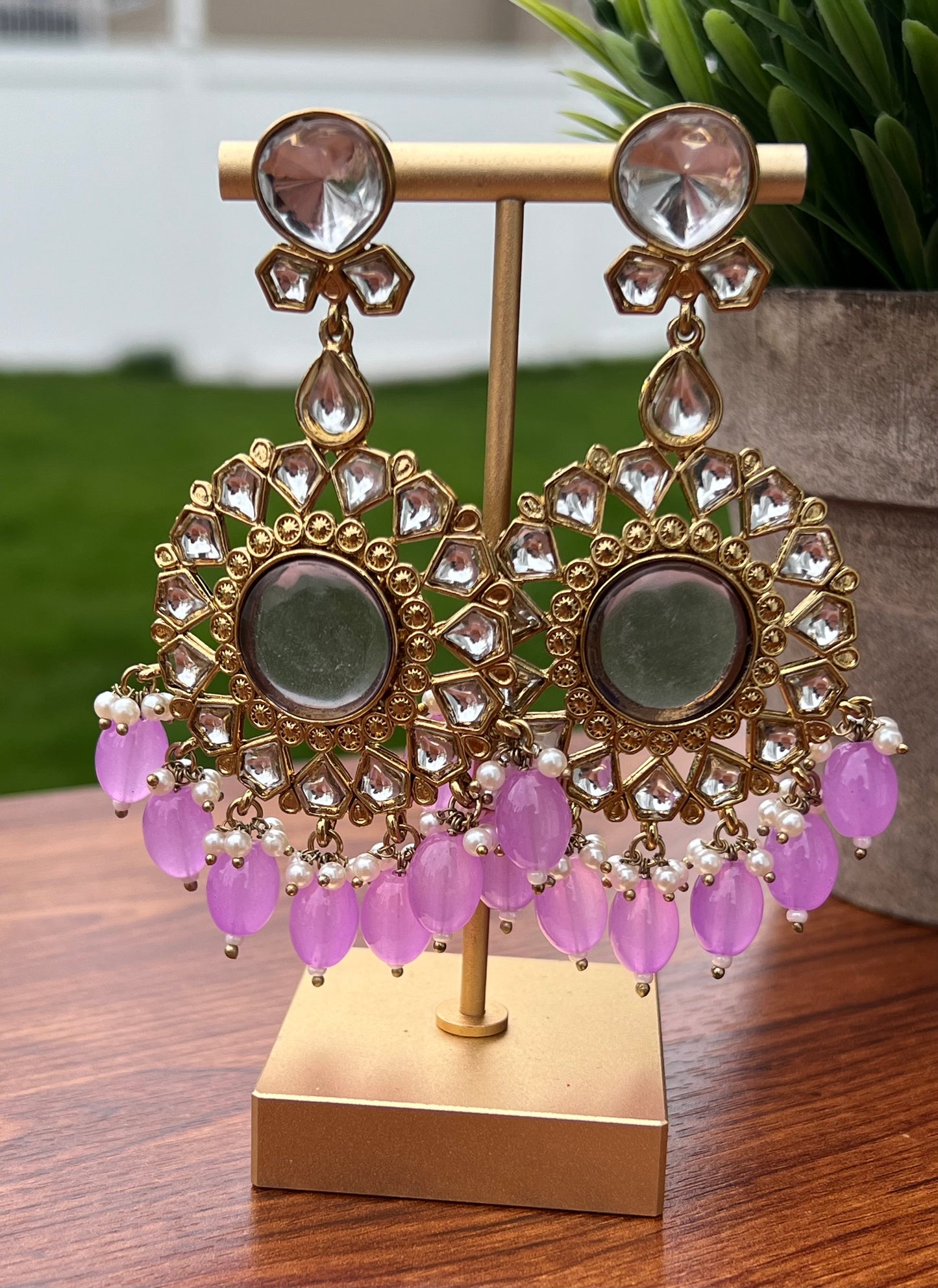 Naavya Kundan Earrings