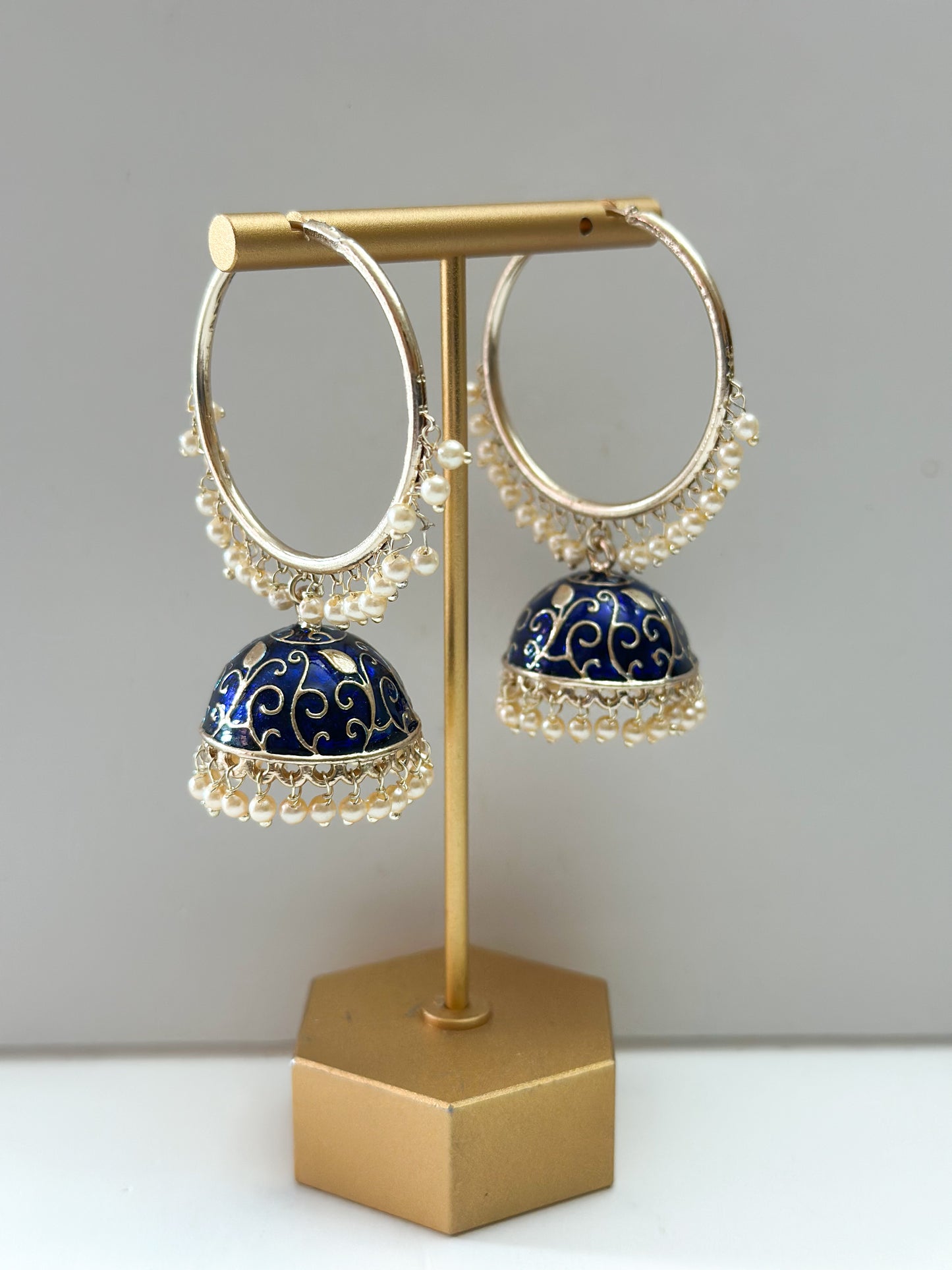 Simmi Meenakari Bali Earrings