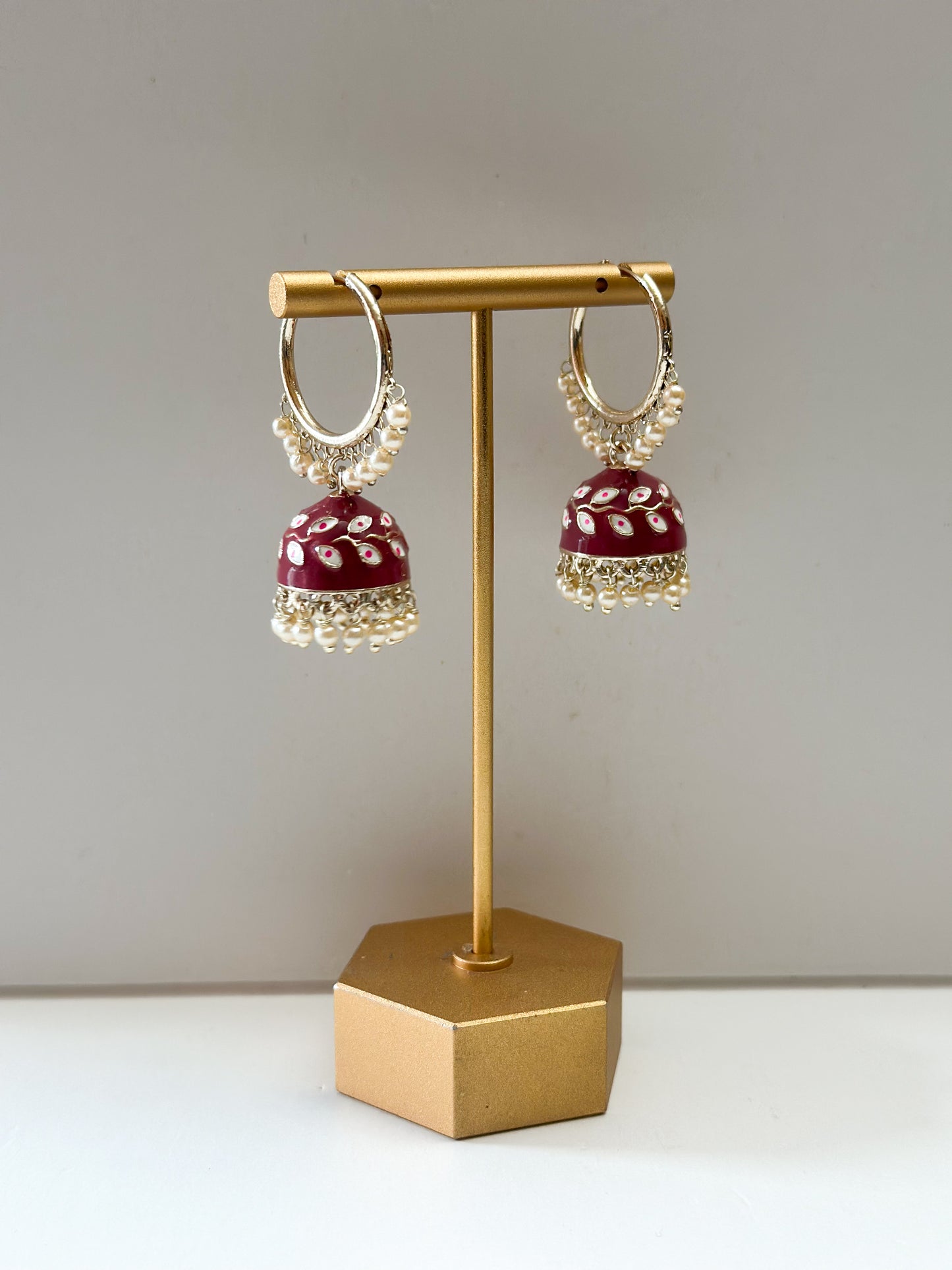 Nita Small Jhumki Bali Earrings