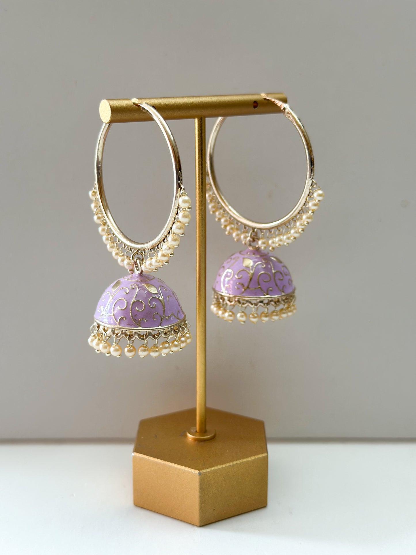 Simmi Meenakari Bali Earrings