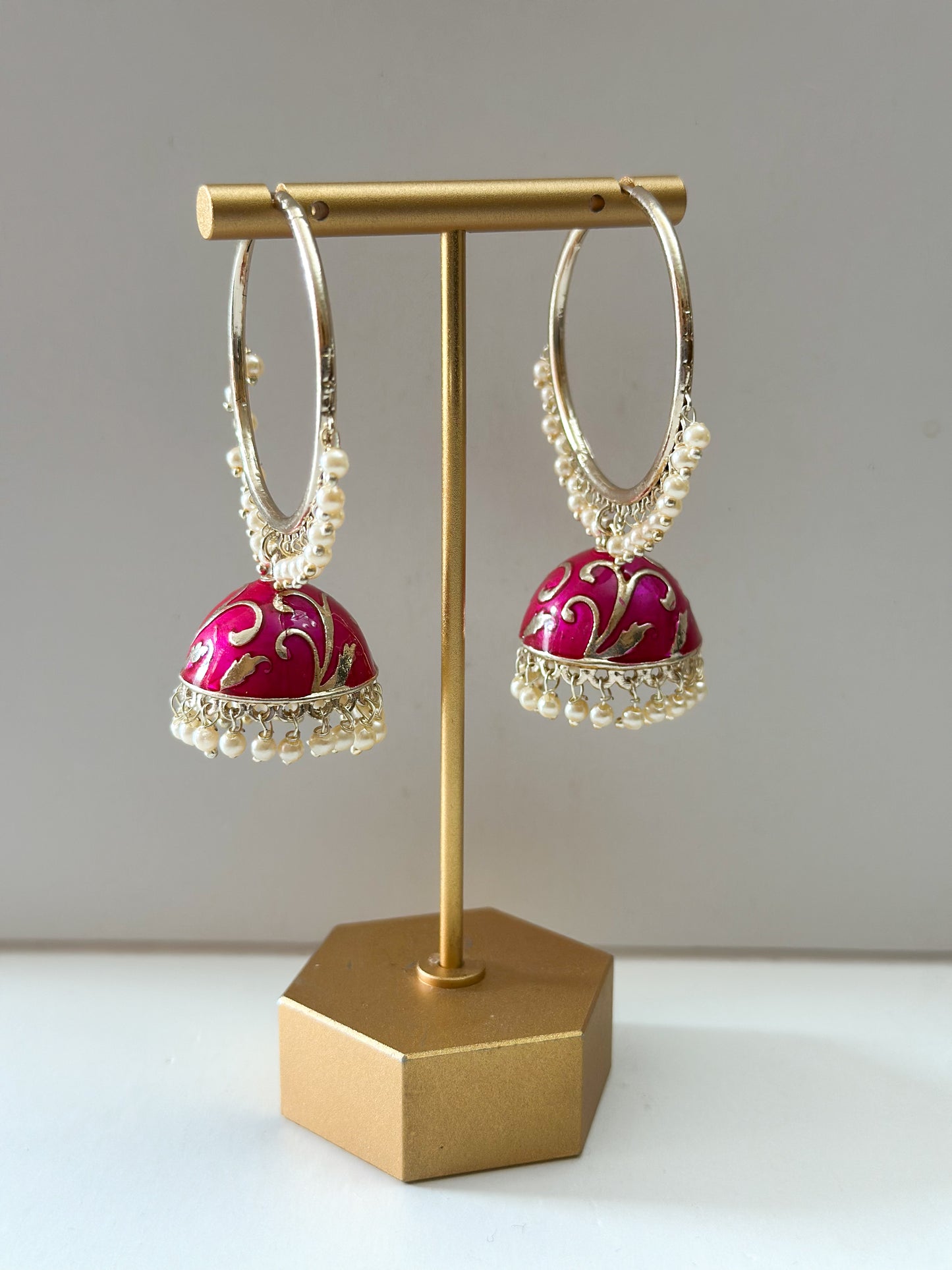 Saira Meenakari Bali Earrings
