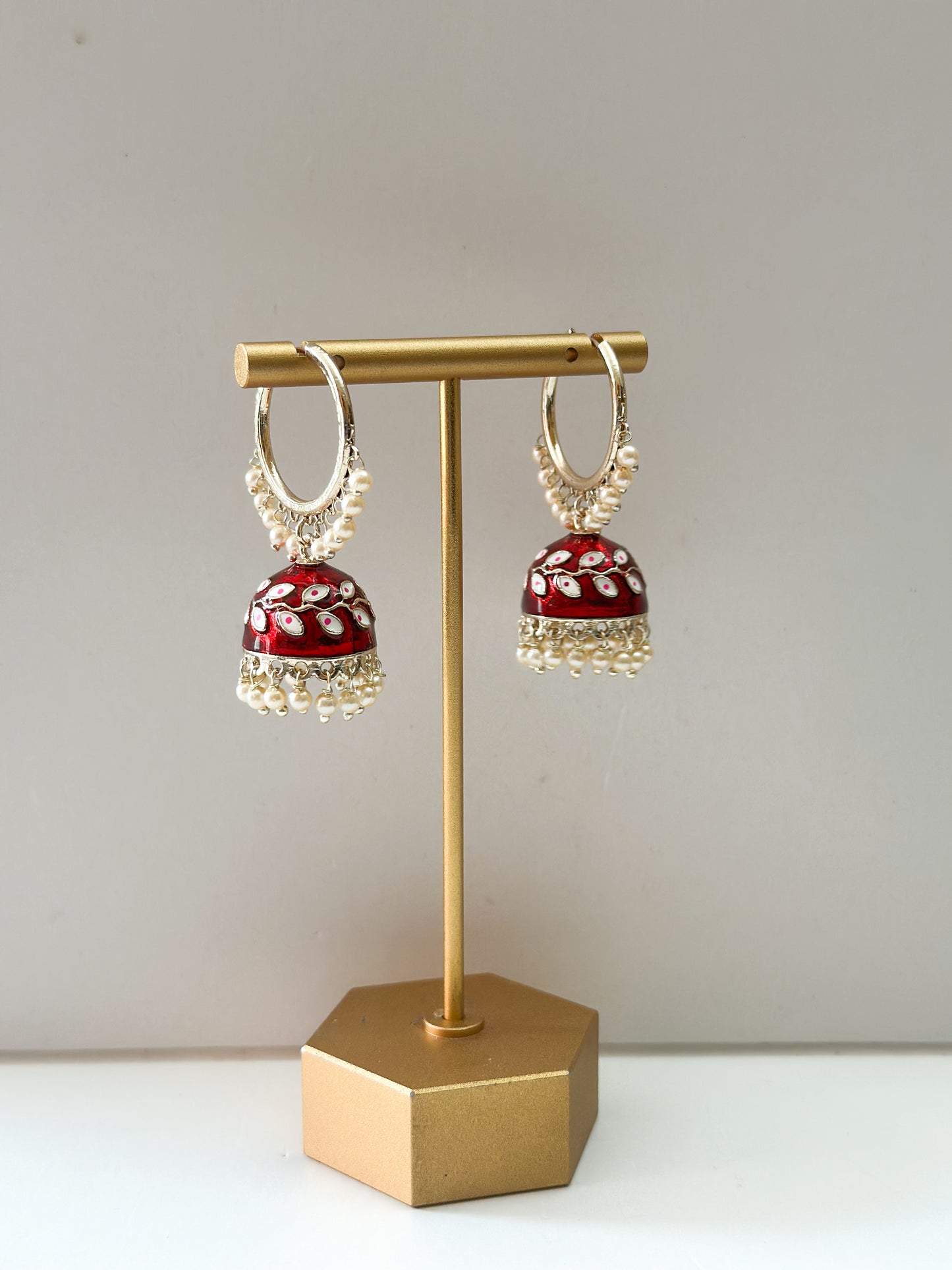 Nita Small Jhumki Bali Earrings