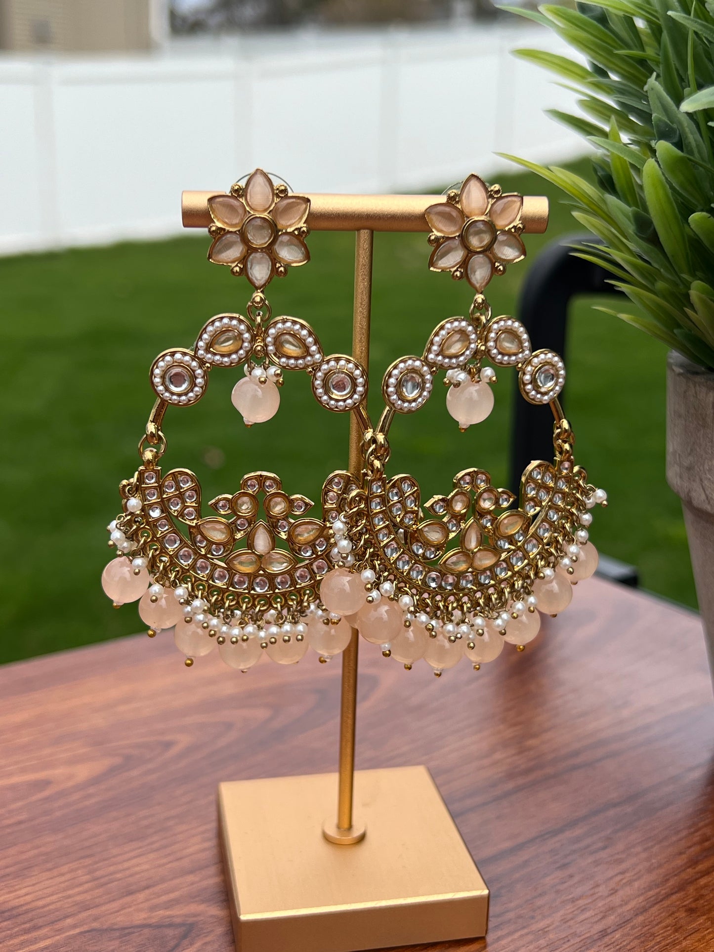 Aashvi Kundan Earrings