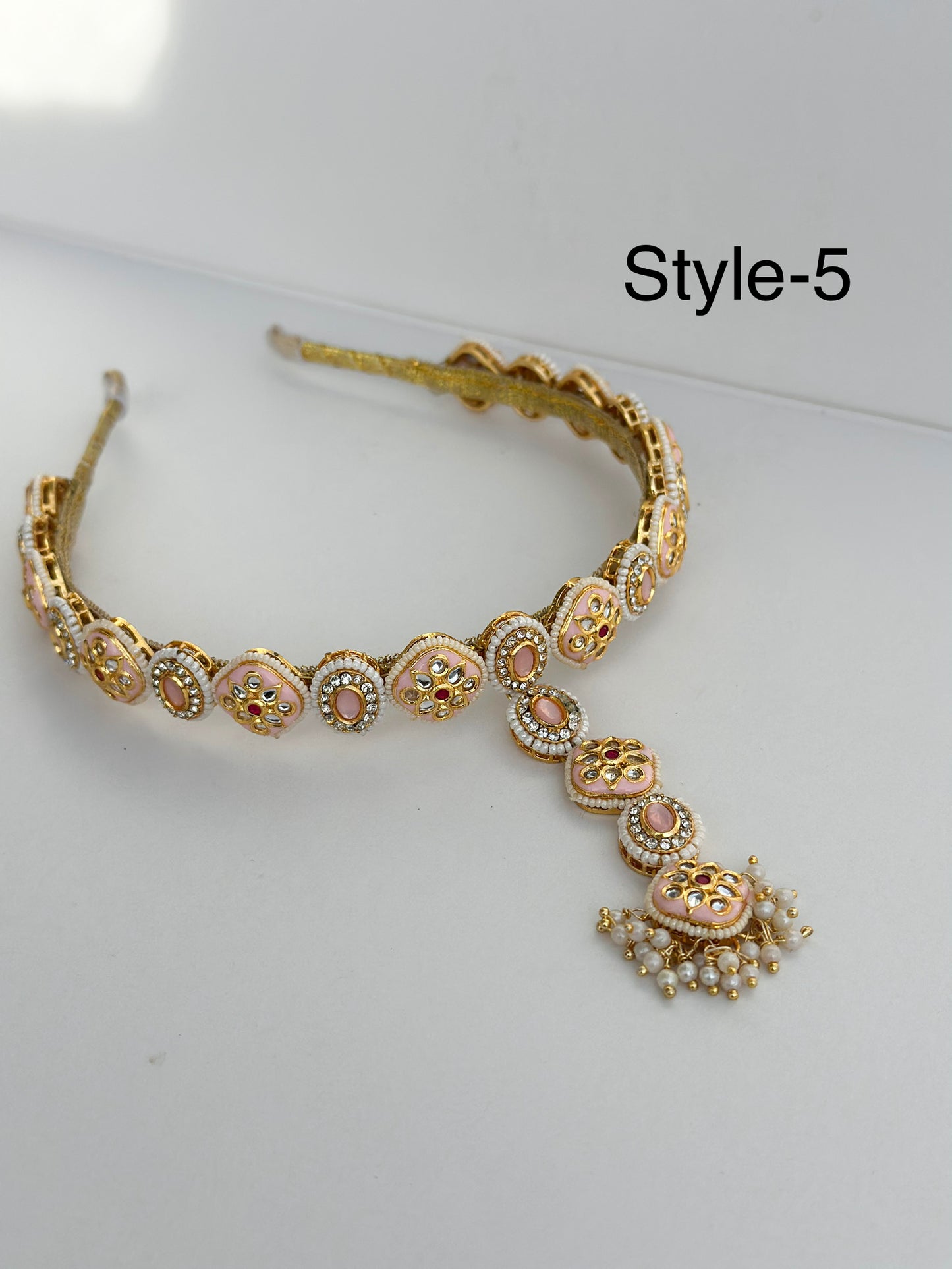 Kashvi Kundan Tikka Matha Patti Headband / Hairband