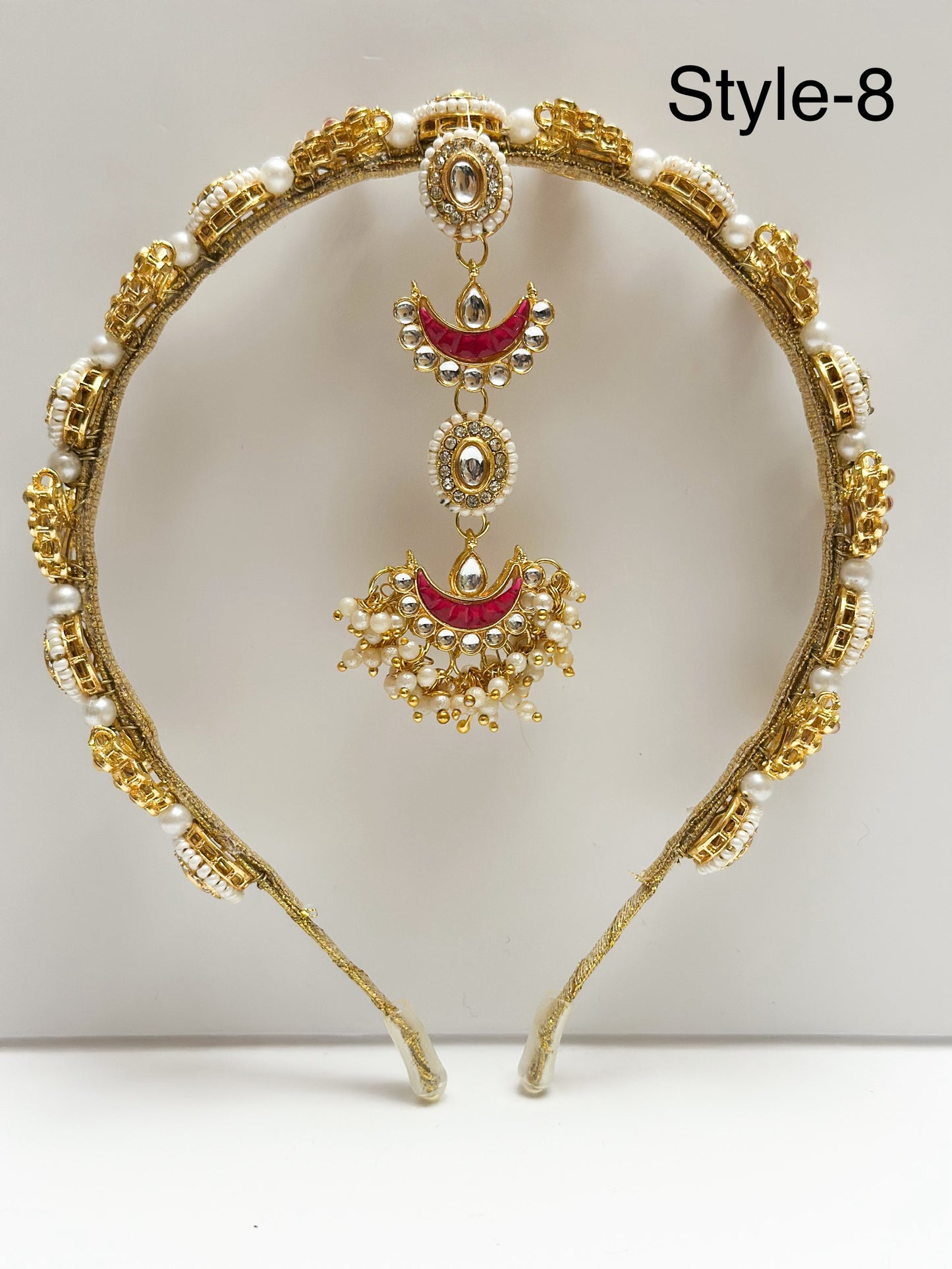 Kashvi Kundan Tikka Headband / Hairband