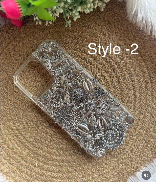 Aisha Phone Case Compatible with Apple iPhone (with optional clip)