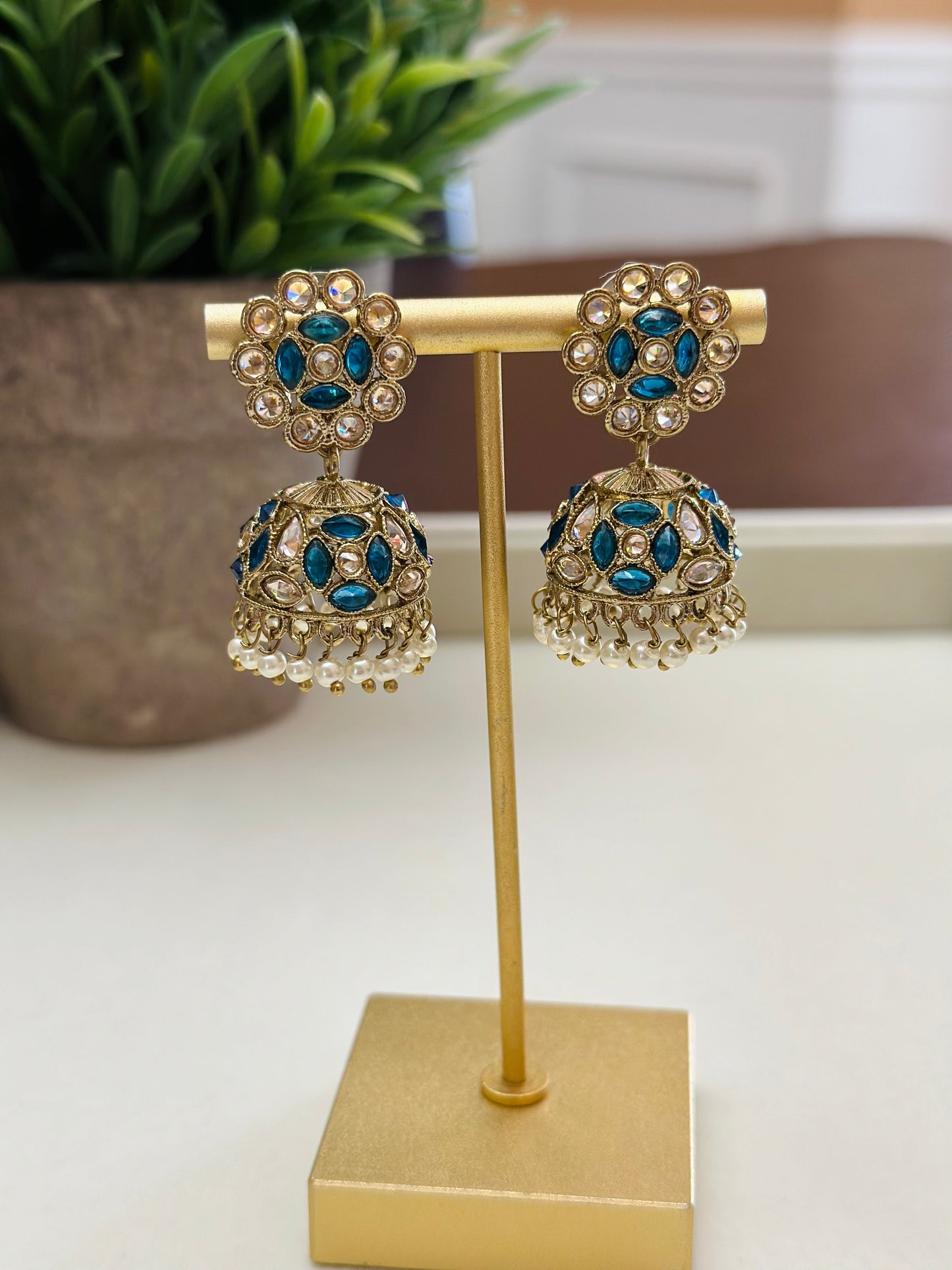 Nisha Jhumki Earrings