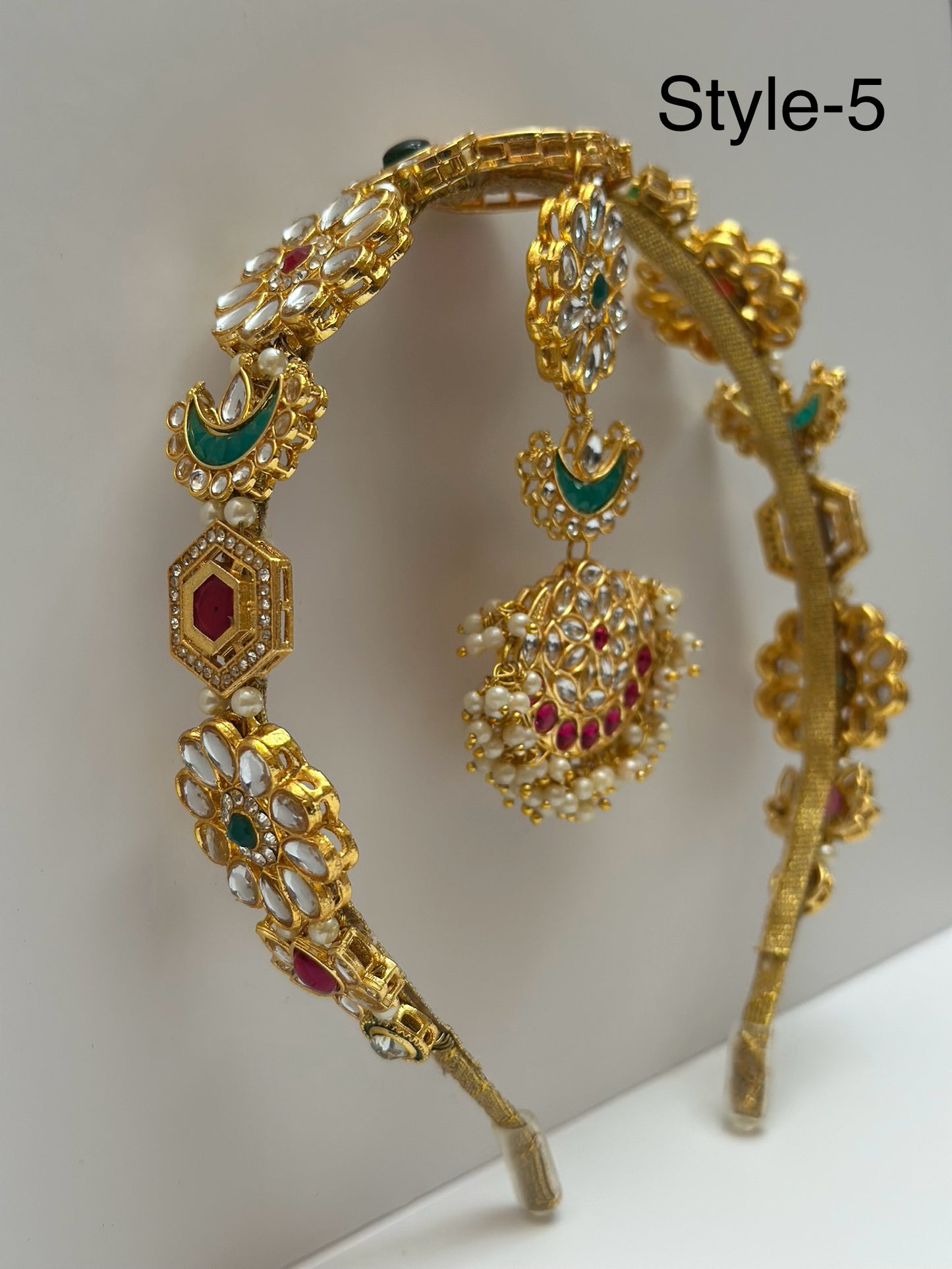 Kashvi Kundan Tikka Headband / Hairband